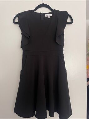 Emerald Sundae Black Dress with Back Zip